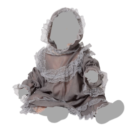 Disfraz Bebé Fantasma Gris