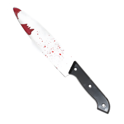 Cuchillo Cocina Ensangrentado 33cm.