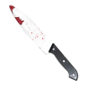 Cuchillo Cocina Ensangrentado 33cm.