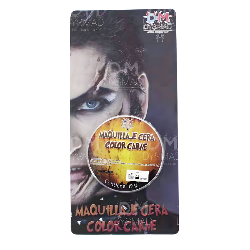 Maquillaje Cera Color Carne Caracterización 15grs.