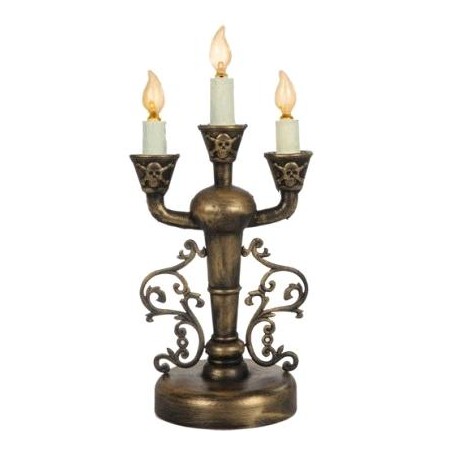 CANDELABRO CON LUZ 16X12X32CM.