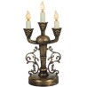 CANDELABRO CON LUZ 16X12X32CM.