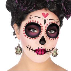 Pendientes Calavera Catrina Adulto