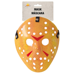 Máscara Hockey Naranja PVC