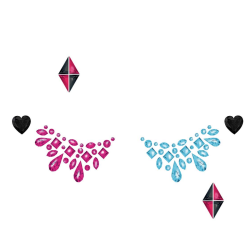 Joyas Faciales Harley Adhesivas