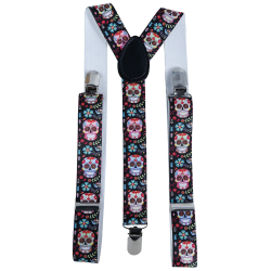 Tirantes Calaveras Catrina Adulto