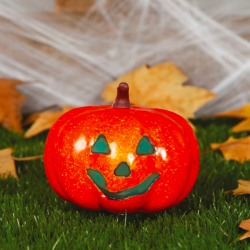 Calabaza con Luz 16cm.