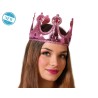 CORONA FANTASÍA REY ROSA MUJER ADULTO