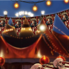 Banderines Papel Circus Halloween 20x30cm