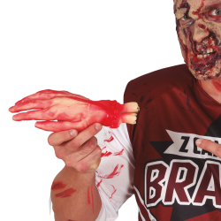 Mano Amputada Látex 25cm