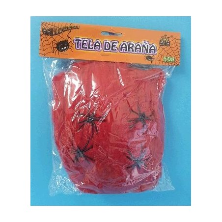 TELA DE ARAÑA ROJA+ARAÑAS...