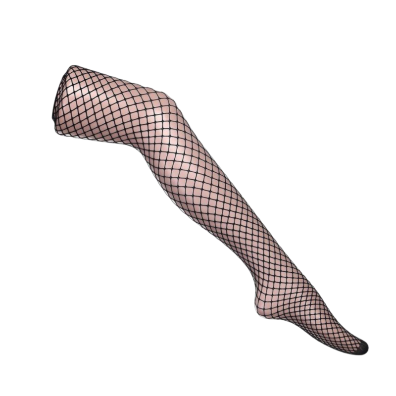 Panty Rejilla Negra Adulto