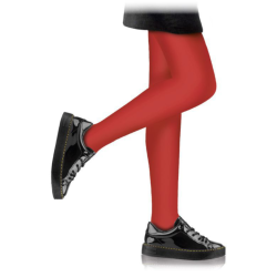 Panty Rojo Infantil 40DEN