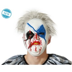 MÁSCARA HALLOWEEN PAYASO TERRORÍFICO SANGRIENTO HOMBRE ADULTO