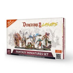 DUNGEON & LASERS: FANTASY MINIATURES SET