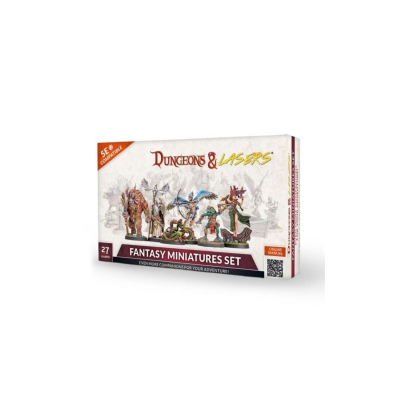 DUNGEON & LASERS: FANTASY MINIATURES SET