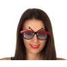 GAFAS MARIQUITA ROJO NEGRO MUJER ADULTO