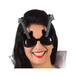 GAFAS GUITARRA NEGRO MÚSICO UNISEX ADULTO