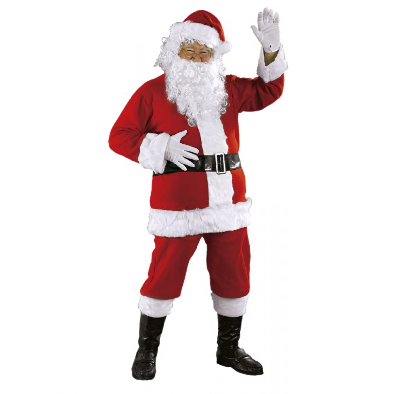 Disfraz de Papa Noel Adulto de Luxe