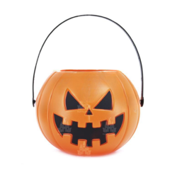 Calabaza Naranja con Asa Cesta Chuches 165x128cm