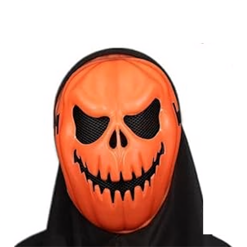 Máscara Calabaza con Capucha Infantil