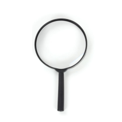 Lupa Detective Negra