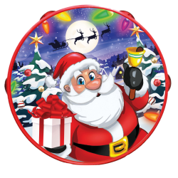 Panderetas de Navidad Decoradas 17cm - Alegría Festiva