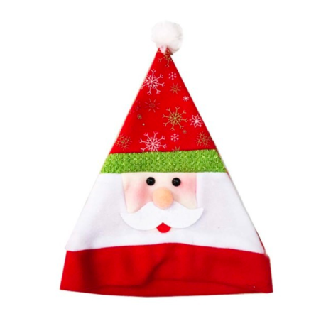 Gorro con la Cara de Papa Noel