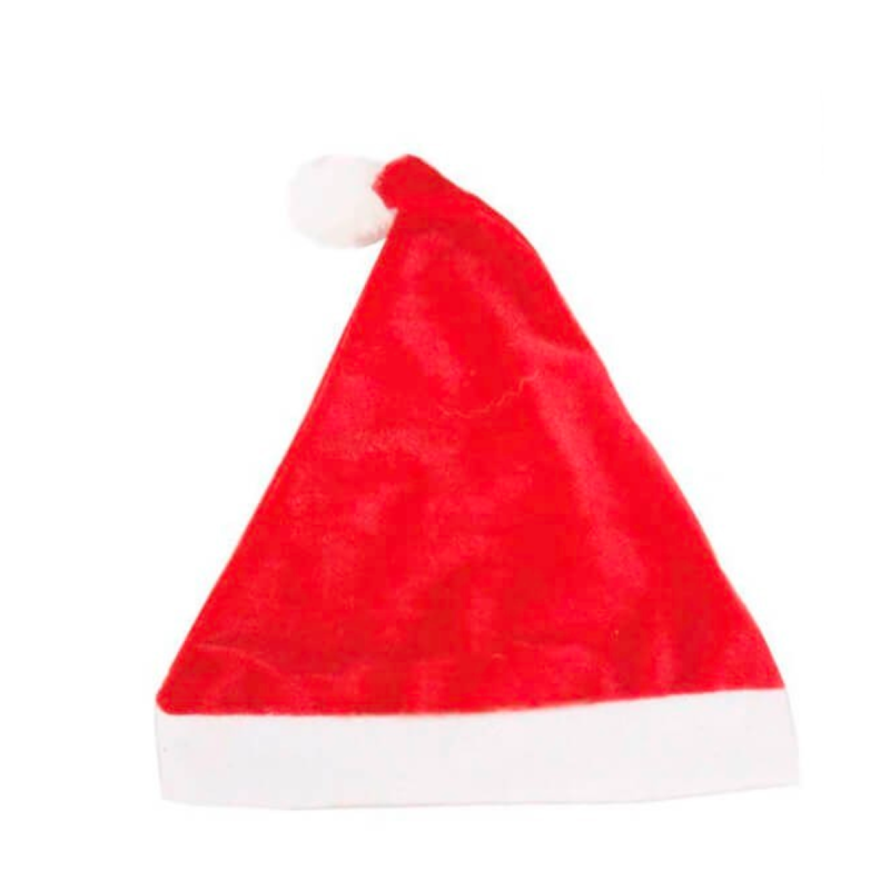 Gorro Papa Noel Terciopelo Adulto