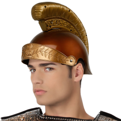 Yelmo de Centurión Romano - PVC Dorado