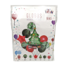 Set de Globos Navideños: Árbol de Navidad (9 Piezas)
