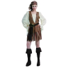 Disfraz de Pirata Rayas para Mujer: Aventura en Alta Mar