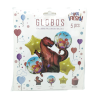 Set Dinosaurio 5 Globos Foil