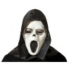 MÁSCARA HALLOWEN BLANCO ASESINO FANTASMA POLIPROPILENO