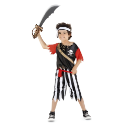 Disfraz de Pirata Infantil - Aventuras y Tesoros
