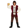 Disfraz de Posadero Medieval para Hombre - Auténtico Traje con Accesorios