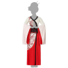 Disfraz de Geisha Rojo Adulto Mujer - Elegancia Tradicional Japonesa