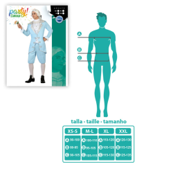 Disfraz de Cortesano Época Adulto