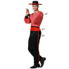 Disfraz de Flamenco Rojo para Hombre Adulto - Perfecto para Carnaval y Fiestas Temáticas Españolas