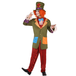 Disfraz Sombrerero Loco Hombre Adulto - Magia del País de las Maravillas