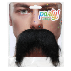 Bigote Mexicano Negro para Adulto - Accesorio Fiesta Temática
