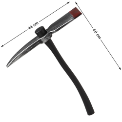 Pico Obrero 60x44 cm - Accesorio Disfraz de Enanito Blancanieves | Temáticas de Oficios