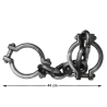 Esposas Grilletes PVC 44cm - Accesorio Imprescindible Presidiario