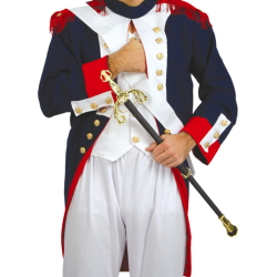 Espada de Noble 62 cm para Disfraz - Accesorio de PVC Realista