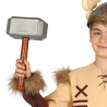 Martillo Vikingo 29cm PVC - Accesorio Disfraz Vikingo y Guerrero