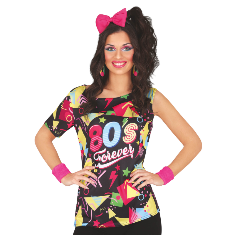 Camiseta Años 80 Forever Adulto