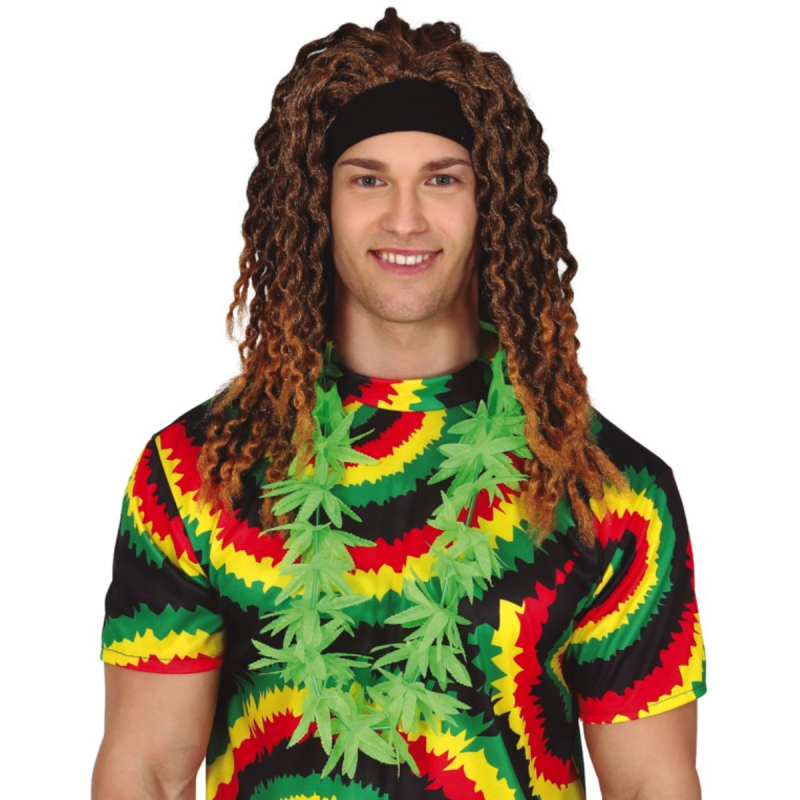 Collar Hojas Verdes Adulto – Accesorio Disfraz Temático