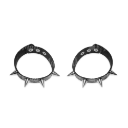 Pulseras Punk con Púas para Adulto - Accesorio Rebelde y Audaz