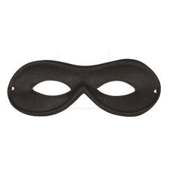 Antifaz Negro de Raso para Adultos - El Toque Misterioso