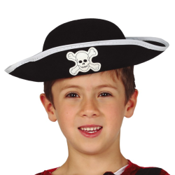 Sombrero Pirata Infantil Fieltro